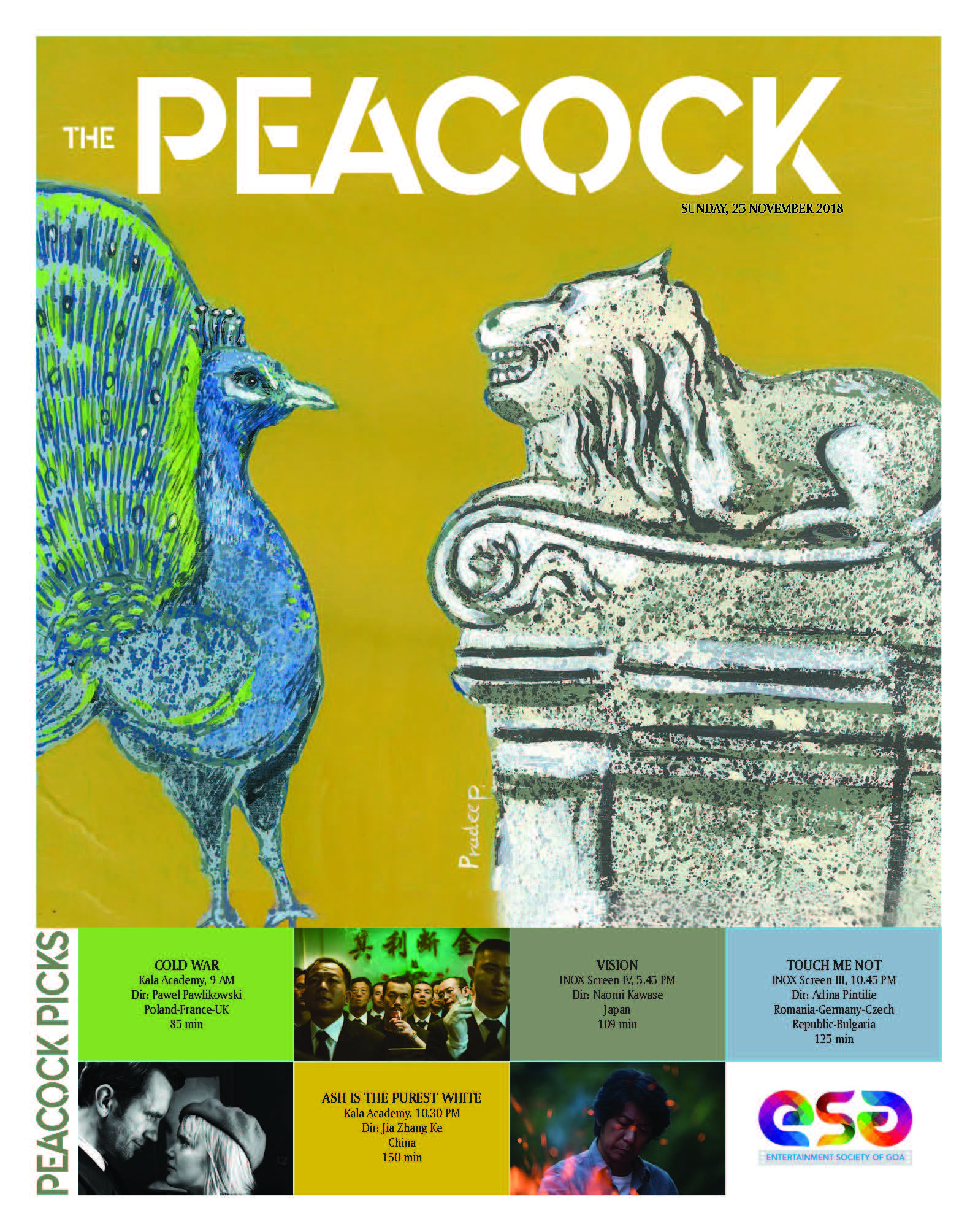 The Peacock - Issue 6 - 25-11-2018