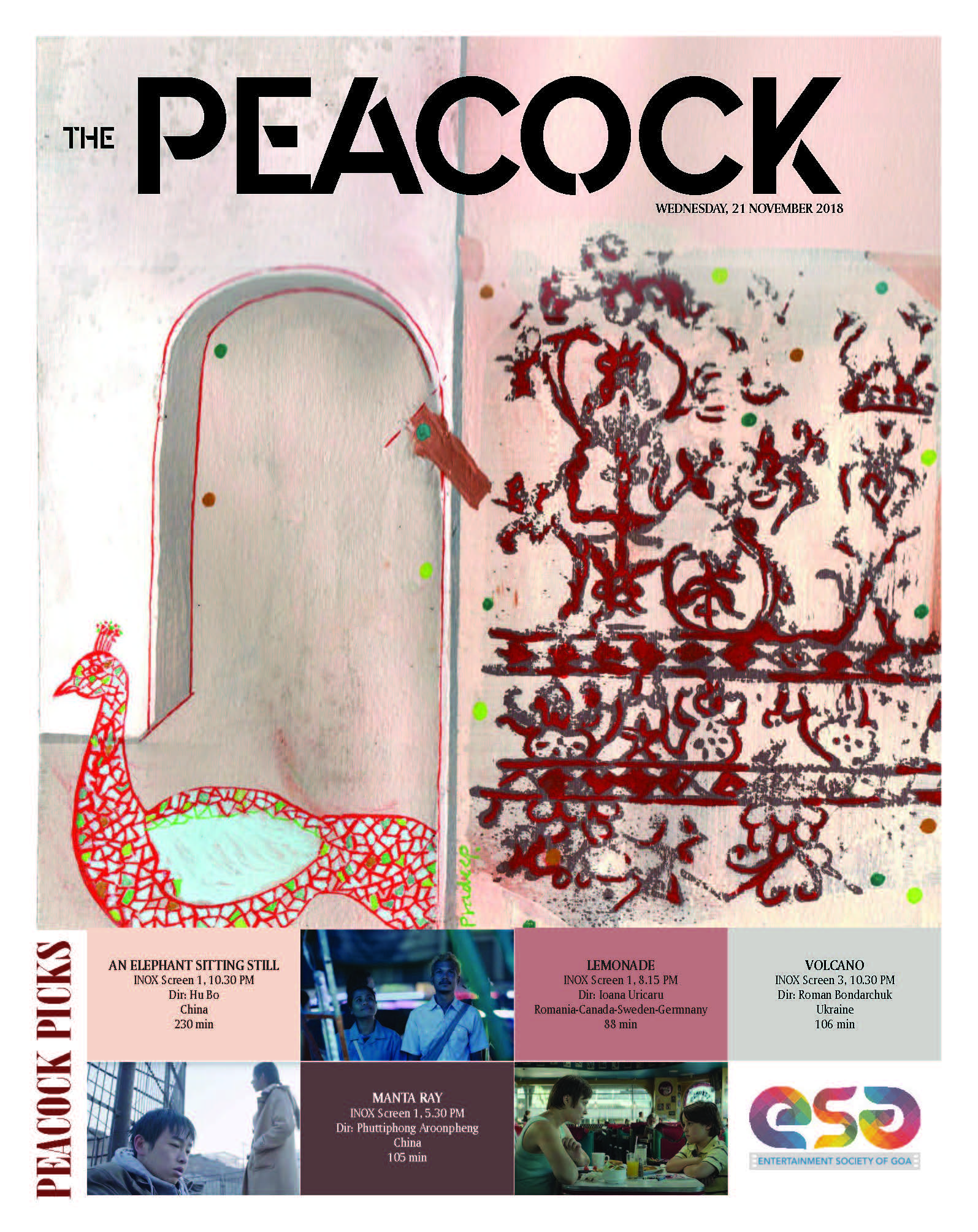 The Peacock - Issue 2 - 21-11-2018