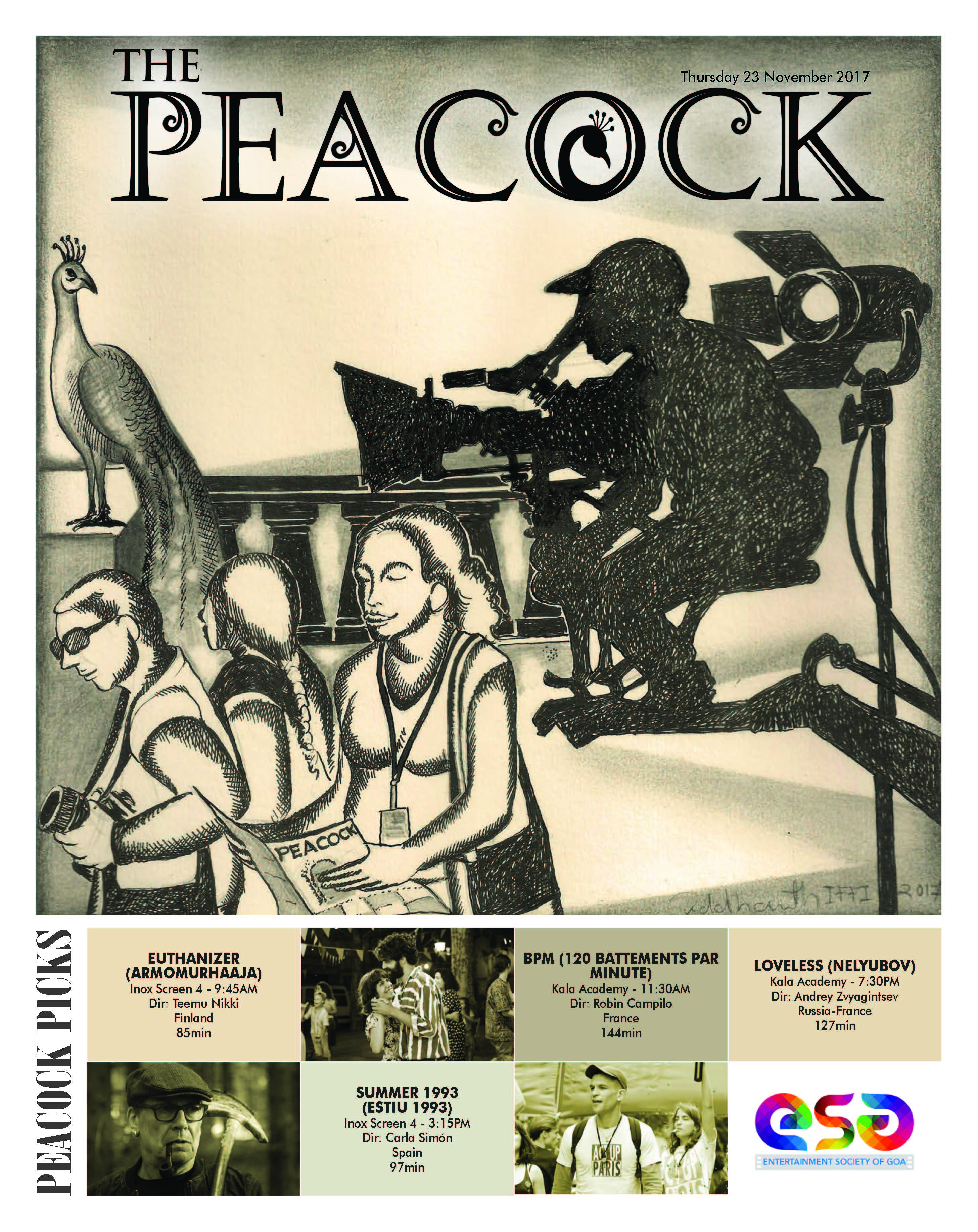 The Peacock - Issue 4 - 23-11-2017